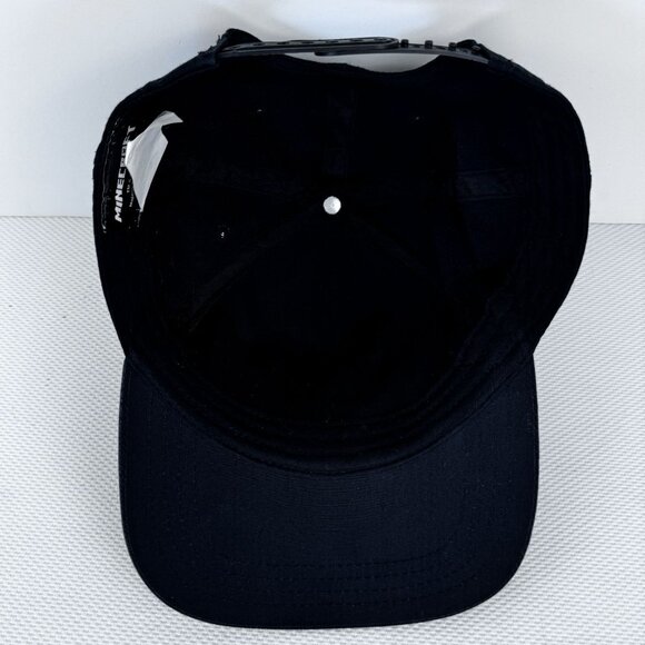 Minecraft Creeper Pixel Snapback Hat One Size Fits All Black and Gray - Picture 7 of 8